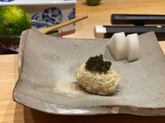 松叶蟹配鲟鱼籽手握-鮨然(然寿司钱粮胡同店)