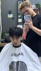 -藤野造型专业烫染接发