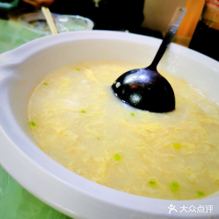 青岛锅贴(四流中路店)蛤蜊疙瘩汤图片