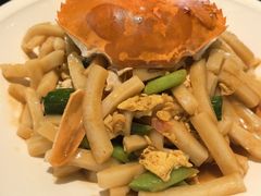 青蟹炒年糕-健眺小海鲜(临海后山店)