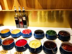 自助调料区-周渝食惦酸菜鱼(青浦店)