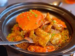 砂锅粉丝焗膏蟹-上海滩餐厅(BFC外滩金融中心店)