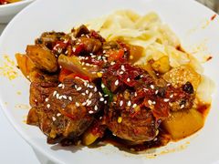 大盘鸡面-一醒·手工面·西北传统小吃(新南凯德店)
