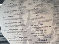 菜单-Fergburger(皇后镇店)