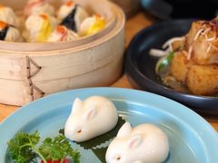 大白兔草莓椰汁糕-一笼小幸运