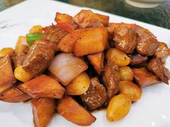 鲍菇牛肉-頂好酒家·经典粤菜(海信广场店)