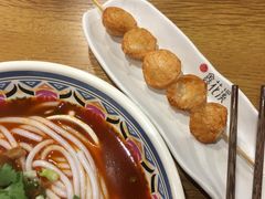 招牌香辣牛杂粉-鑫花溪牛肉米粉(人民广场店)