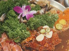 -明洞阿姨·韩式酱蟹烤肉·创意料理(三元桥店)