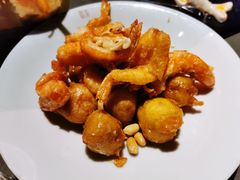 梨球酥虾-小吊梨汤·北京菜·烤鸭(鸟巢店)