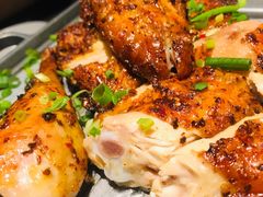 绿茶葱香烤鸡-绿茶餐厅(乐峰广场店)