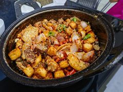 羊排炕锅肉-老钟家烤羊排·敦伊阁清真餐厅胡羊焖饼