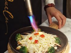 堂烹蒜蓉芝士虾-雀蓝川菜(奥体广场店)