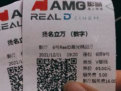 -AMG海上明珠影城(上海环球港RealDCinema店)