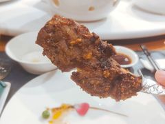 石斛汁碳烤法式羊排-十二厨·土菜雅院