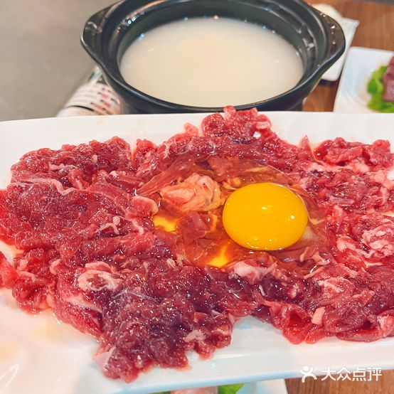 粥缘一人一煲牛肉粥(日韩风情街店)