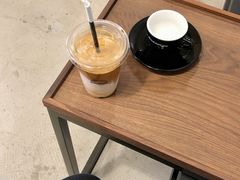 Dirty-black rainbow coffee