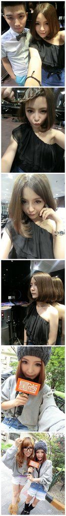 JONAS为星尚频道采访的网络红人做发型-马威斯HAIR IN SALON