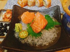 三文鱼刺身-隐泉京望日式料理(太和广场店)