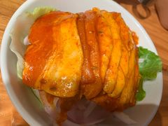 招牌黑猪五花肉-么肆烤肉(汉街形象店)