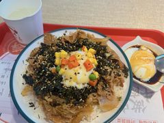 海苔温泉蛋牛肉饭-喜仕屋牛丼咖喱(滨康小区店)