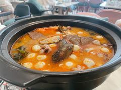 糟粕醋海鲜锅-香香海南菜餐厅