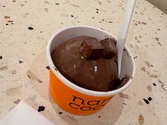 黑巧克力冰淇淋-nama cocoa纳摩可可(金融街购物中心店)