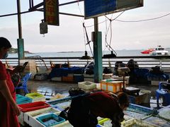 -霞涌市场海鲜摆卖区