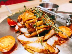 炭烧猪颈肉-小大董·烤鸭(西客站店)
