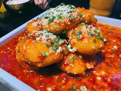 铁板鱼香茄盒-醉小酒馆·川菜·江湖菜·重庆菜(观音桥旗舰店)