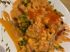 烟熏三文鱼色拉-季玄精致日本料理自助餐(闸北公园店)