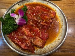 -明洞阿姨·韩式酱蟹烤肉·创意料理(三元桥店)