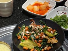 花生菠菜-土大力韩国烤肉料理(开封龙亭店)
