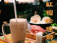 大红袍珍珠奶茶-湊湊火锅·茶憩(东城万达店)