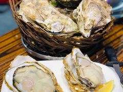 高压竹笼蒸蚝-蚝堡海鲜·威海菜·海肠捞饭·烧烤·亚洲吃蚝公司(幸福门店)