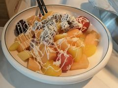 水果沙拉-小白鹅火焰焖锅(万达印象店)