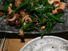 五花肉炒比管-大哈福烧烤·海鲜·家常菜(延安三路店)