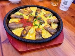 铁板毛豆腐-环秀楼(黄山呈坎店)