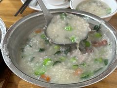 下火菜心咸骨粥-南记食粥坊·宵夜大排档(莲花总店)