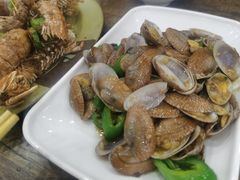 豉汁炒花甲-贞姨美食·老字号海鲜大排档