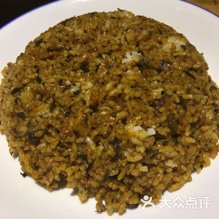 芽菜肉末炒饭