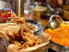 炸鸡排-包装马车·韩国料理·포장마차