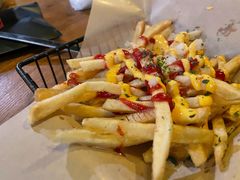 炸薯条-包装马车·韩国料理·포장마차