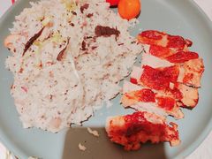 法式黑松露芝士饭配鸡排-Aqua Oasis 水天堂(太湖中心mall店)