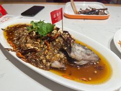 蒜爆鱼-杨氏青龙虾·羊蝎子(托乐嘉店)