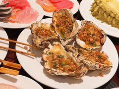 -广州万富希尔顿酒店·感趣自助餐厅·金秋蟹宴生蚝海鲜刺身烧烤