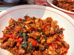 紫苏爆牛蛙-鸿先阁·干煸虾(星沙店)