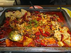 重庆豆花烤鱼-探鱼·鲜青椒爽麻烤鱼(银泰城店)
