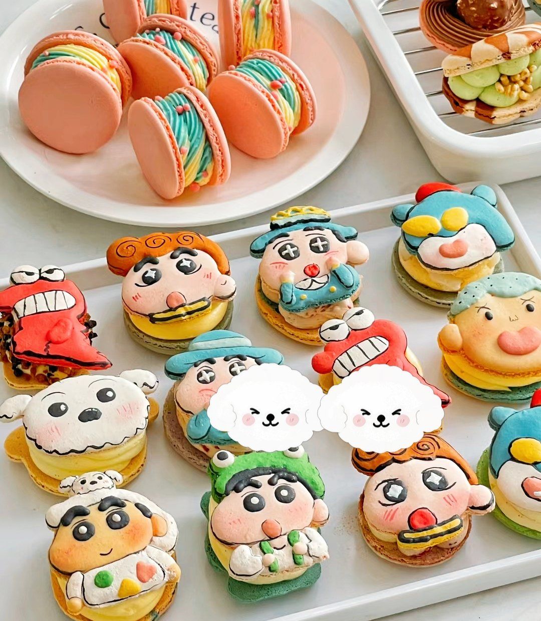 卡通饼干色彩多