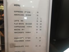 菜单-Manner Coffee(芮欧百货店)