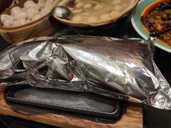 铁板锡纸深海鲈鱼-高第街56号餐厅(银座商城玉函店)